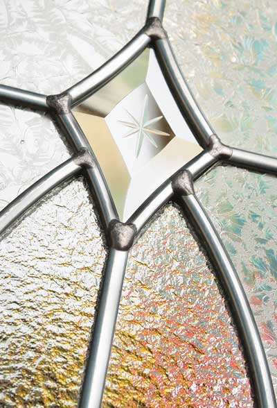 Zinc art closeup