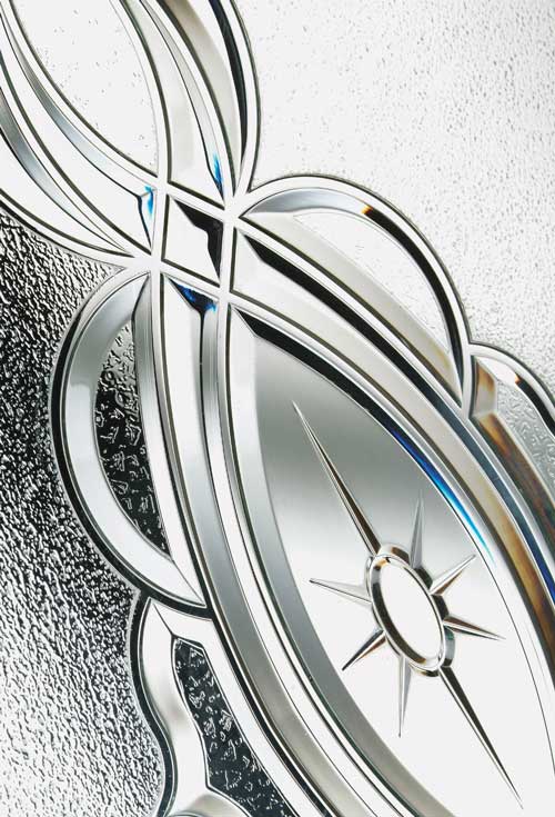 Crystal Art Glass Closeup